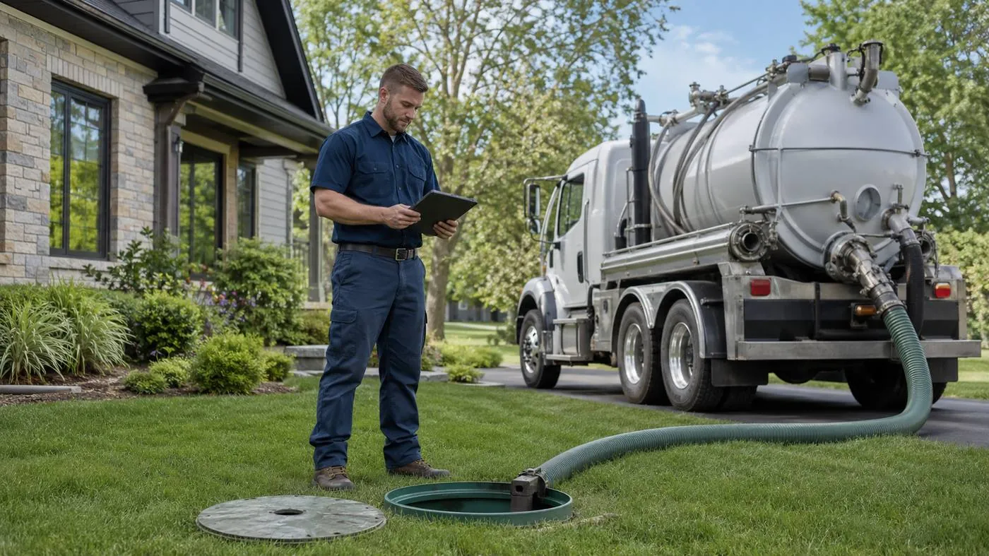 Best time of year for septic tank pumping in Iowa